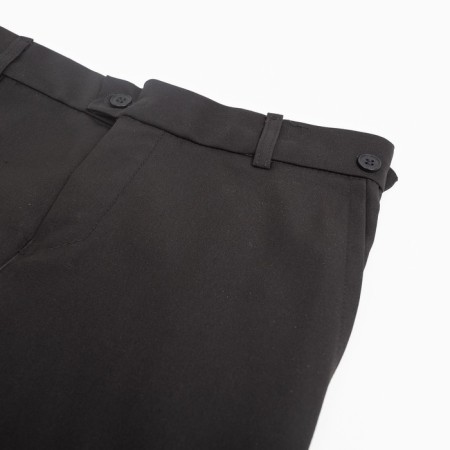 Pants for boys, black color, height 116-122cm-6