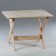 Folding table, needles, 100 cm