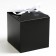 Black folding box, 10 x 10 x 10 cm