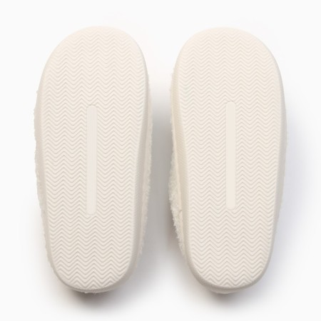 Women's slippers, size 40-41, milk-12