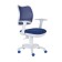 A chair bureaucrat, with an armrest, blue, back mesh, white plastic, ch-w797/bl/TW-10