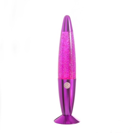 Lava-lamp "Rocket" 1x30W E14-R39 (sparkles) pink 8x8x34cm-7