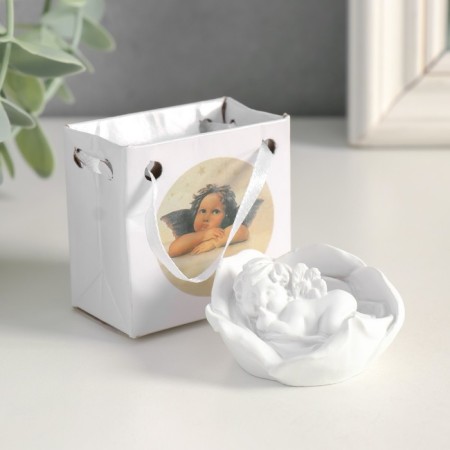 Souvenir "Angel sleeping in the flower" mix 3.5x5x5x5.5 cm-2