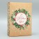 Folding box “Happy New Year”, wreath, 16 x 23 x 7.5 cm, New Year