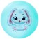 Children's ball zabiaka "Bunny", d = 22 cm, 60 g, color mix