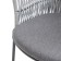 Haugen launge-pendle, 660 × 640 × 720 mm, dark gray / light gray color