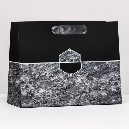 Gift Package "Marble", 23 x 17.8 x 9.8 cm