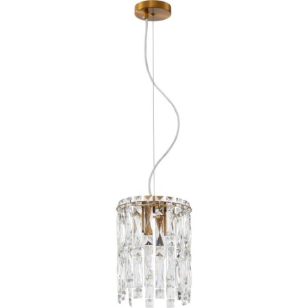 Suspension lamp STILFORT 2173/05/02P Santorini, 2x40W, E14, 1000 mm, bronze color