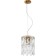 Suspension lamp STILFORT 2173/05/02P Santorini, 2x40W, E14, 1000 mm, bronze color