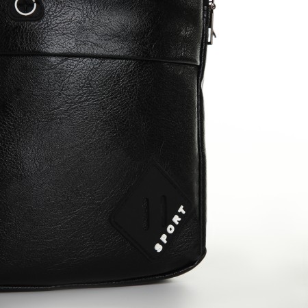 Male bag, black color-2