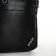Male bag, black color