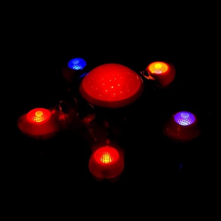The developing toy "sea star" moves, rotates 360 degrees, light and sound effects, mix-6