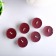 A set of tea candles aromatic "cherries", 3.8x1.6 cm, 3.5 hours, 12 g, 6 pieces