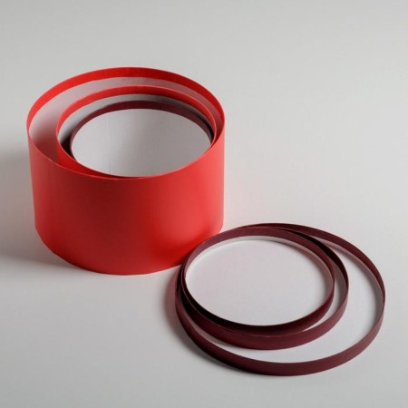 Set of hats for colors 3 in 1, gift packaging, “red”, 18 x 13 cm - 25 x 15 cm-10