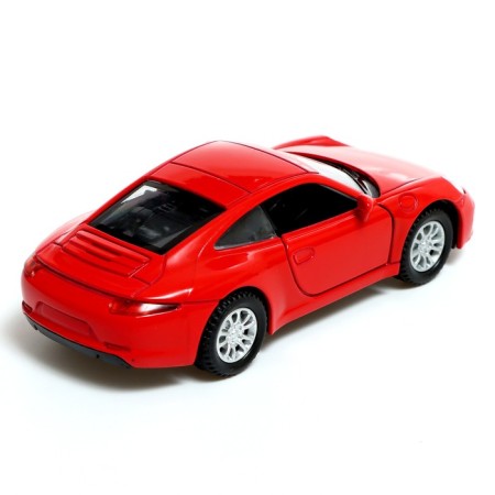Metal Race machine, 1:32, inertia, light and sound, red color-2