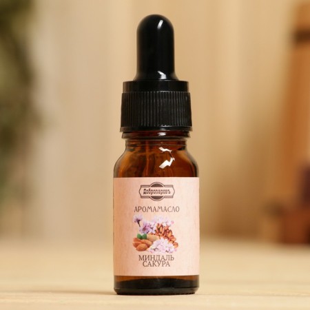 Essential oil "Almonds and Sakura", with a dispenser, 10 ml "Dobroparov"-1