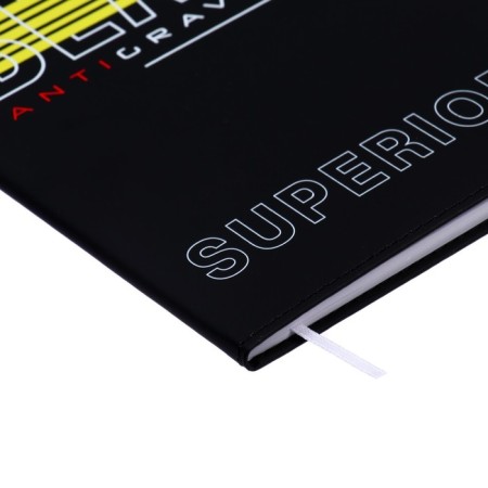 Universal diary for grade 1-11 Super Black, integral cover, artificial leather, silkography, lies, 80 g/m2-2