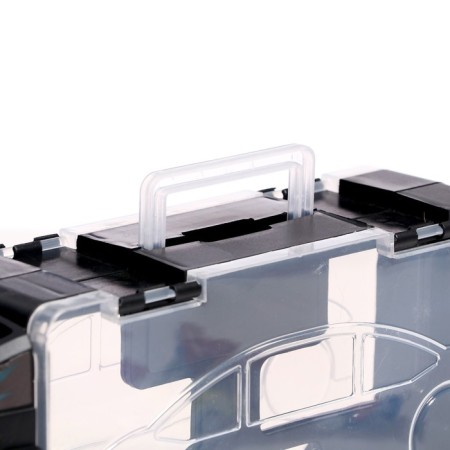 Truck "Carrier", with cars 4 pcs.-5