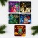 Wooden magnet "New Year", mix of 5 pcs