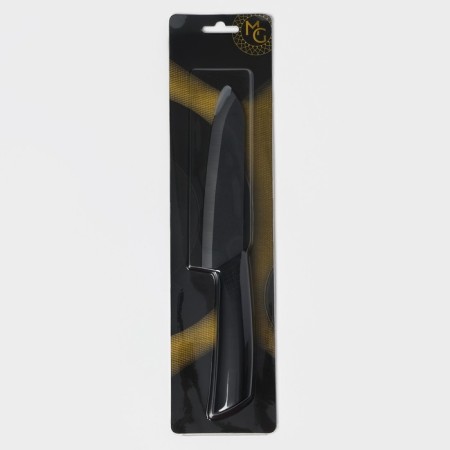 Knife Kuhnny ceramic Magistro Black, blade 15 cm, handle Soft-Touch, black color-4