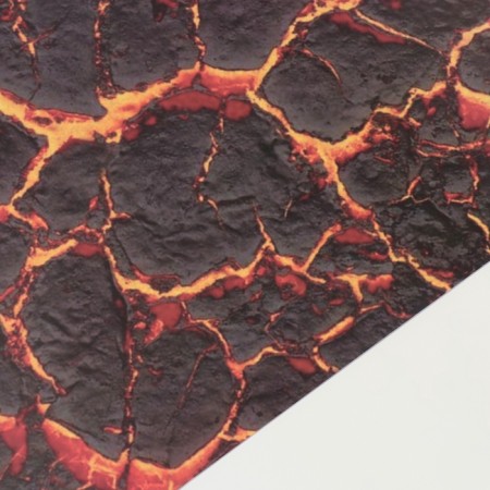 Photophone bilateral cardboard density 350 g "Fire" 50x50 cm-4
