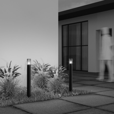 Landscape lamp Outdoor O432FL-01GF1, 1x60W, 8x8x80 cm, e27, color graphite-4