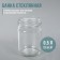 Glass Bank, 500 ml, TO-82 mm