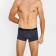 Set of men's panties boxers (2 pcs), graphite/black color, size 52 (xl)