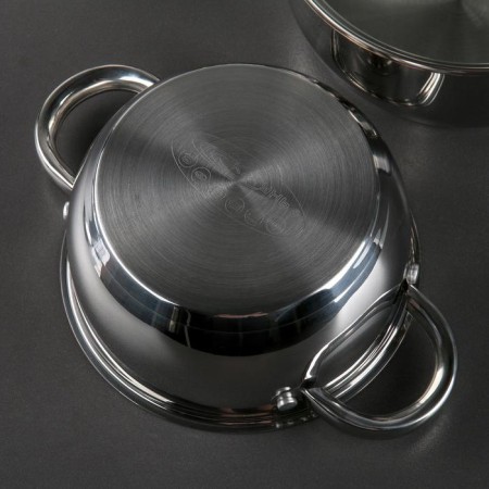 Set of pan “Antei”, 3 subjects: 1.5 l, 2 l, 3 l, capsule, gift packaging-2