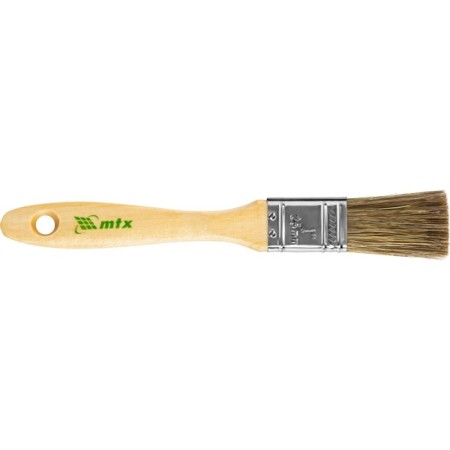 Brush flat MTX 83077, mixed bristles, wooden pen, 1 "-1