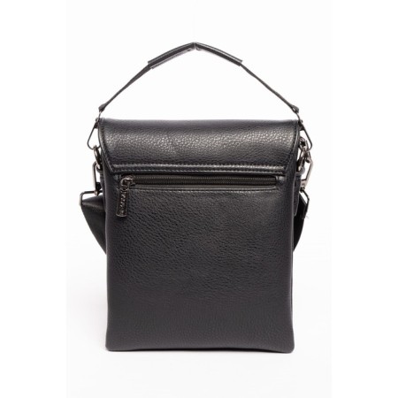 Bag Cross-Body Men, eco-leather de-gosa black, 20x6x24 cm-2