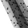 Glass with Flac "Stars", 150 cm, 1 ± 0.2 m, black color