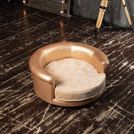 Sulperion Marphy, 82x80x35 cm, furniture fabric, size M, gold-3