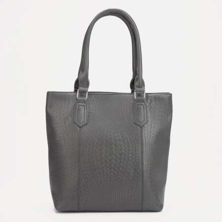Luggage bag, external pocket, long belt, gray color