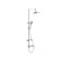 The Lemark Minima LM3860C shower system, single -leaf, tropical shower, watering can, without excess, chrome 90686