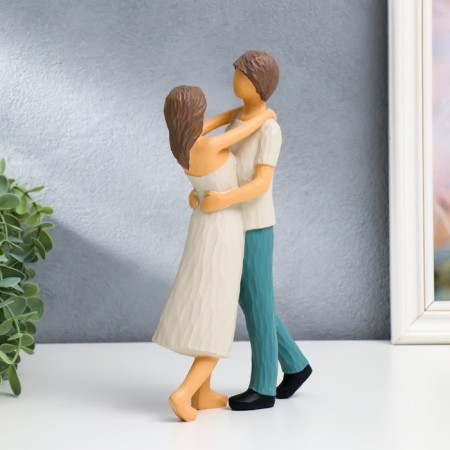 Souvenir Polystone "Dance of lovers" 24.5x5x13 cm-2