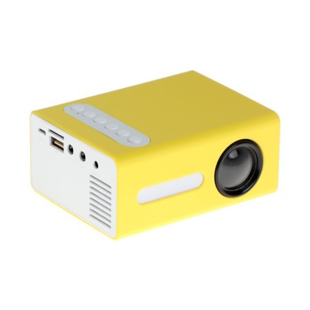 Projector Unic T300, 800 LM, 1920x1080, 800: 1, lamp resource: 30,000 hours, USB, HDMI, yellow