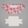 Box for Makarun, confectionery packaging "Cat Flowers", 12 x 5.5 x 5.5 cm