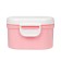 Container for storing baby food, with a spoon, 350 ml., Mix color