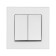 Silent Matt Matte Glass, 10 a, 2 cl., Hidden, glass, silver