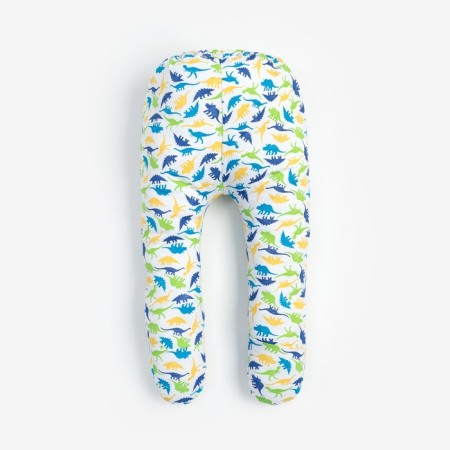 Sliders for a boy, white color/dinosaurs, height 80 cm-3