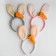 Carnival rim "Bunny", with carrots, color mix