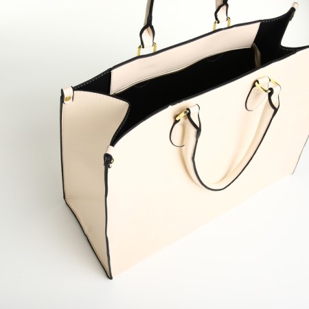 Women's bag with lightning, milk color-4