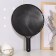 Mirror with a handle, D mirror surface 24 cm, black color