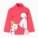 Turtleneck for girls, raspberry color, height 104 cm
