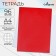 A4 notebook 96 sheets in Calligrata Vigo Boomvinyl VA0505 (Soft-Touch), Red, Offset block