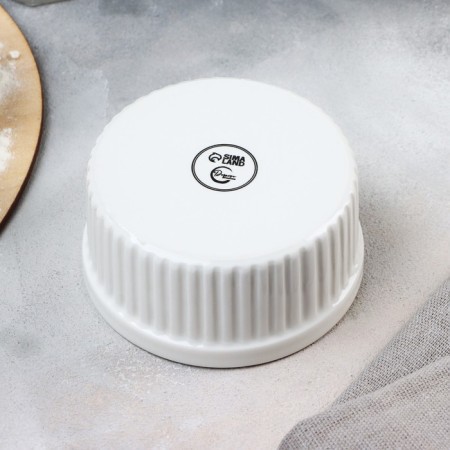 Ramekin ceramic "Julien", 9.5 x 4.5 cm, 200 ml, white color-4