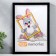 Photo frame plastic 21x30 cm 1489 black