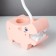 Hippo "Hippo" LED USB AKB Pink 7.5x13x29 cm Risalux