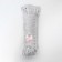 Cord twisted, d = 8 mm, 10 ± 1 m, silver color